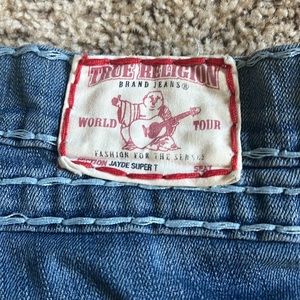 Used true religion shorts size 28